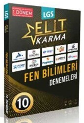 PRF Yayınları Elit Karma 8. Sınıf Fen Bilimleri 10 Lu Deneme 1. Dönem - Paraf Yayınları