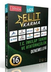 PRF Yayınları Elit Karma 8. Sınıf İnkılap Tarihi 16 Lı Deneme 1. Dönem - Paraf Yayınları