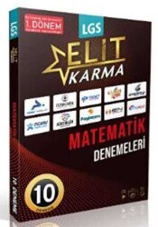 PRF Yayınları Elit Karma 8. Sınıf Matematik 10 Lu Deneme 1. Dönem - Paraf Yayınları