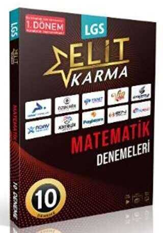 PRF Yayınları Elit Karma 8. Sınıf Matematik 10 Lu Deneme 1. Dönem - 1