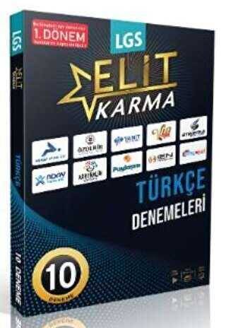 PRF Yayınları Elit Karma 8. Sınıf Türkçe 10 Lu Deneme 1. Dönem - 1