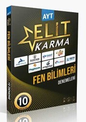 PRF Yayınları Elit Karma Ayt Fen Bilimleri 10 Branş Deneme - Paraf Yayınları