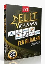 PRF Yayınları Elit Karma Tyt Fen Bilimleri 20 Branş Deneme - Paraf Yayınları