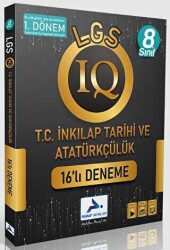 PRF Yayınları Paraf IQ İnkılap Tarihi 16`lı Deneme 1. Dönem Konuları - Paraf Yayınları