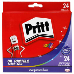 Pritt Pastel Boya Karton Kutu 24 Renk - Pritt