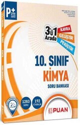 Puan Yayınları 10. Sınıf Kimya 3 ü 1 Arada Soru Bankası - Puan Yayınları