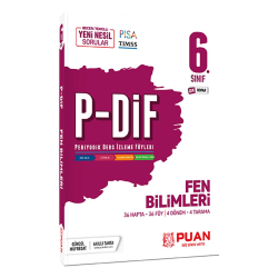 Puan Yayınları 6. Sınıf Fen Bilimleri PDİF Konu Anlatım Föyleri - Puan Yayınları