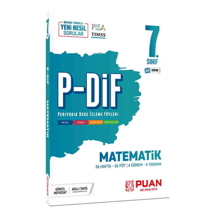 Puan Yayınları 7. Sınıf Matematik PDİF Konu Anlatım Föyleri - 1