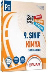 Puan Yayınları 9. Sınıf Kimya 3 ü 1 Arada Soru Bankası - Puan Yayınları