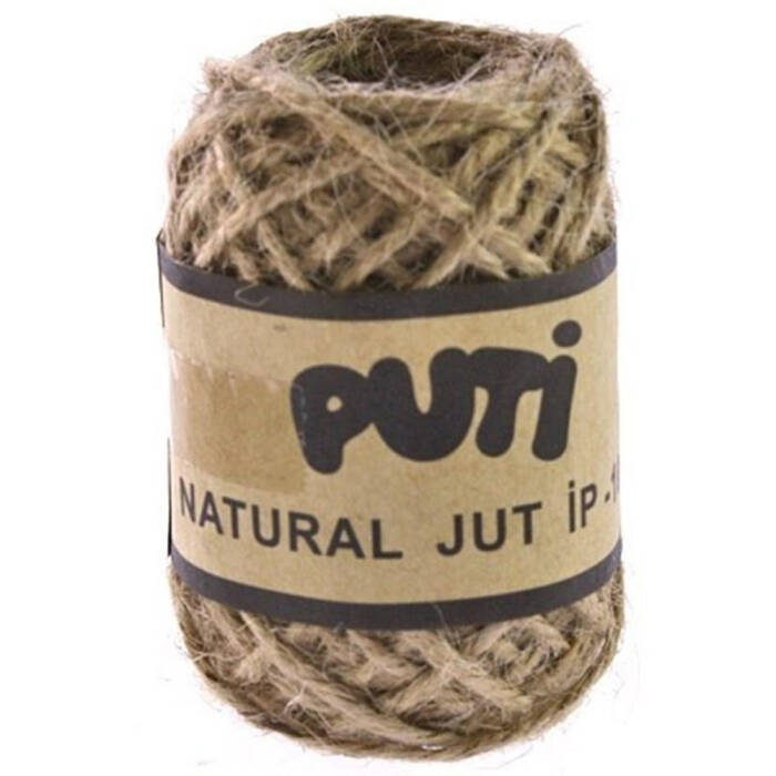 Puti Jut İp 10 M Natural 01869 - 1