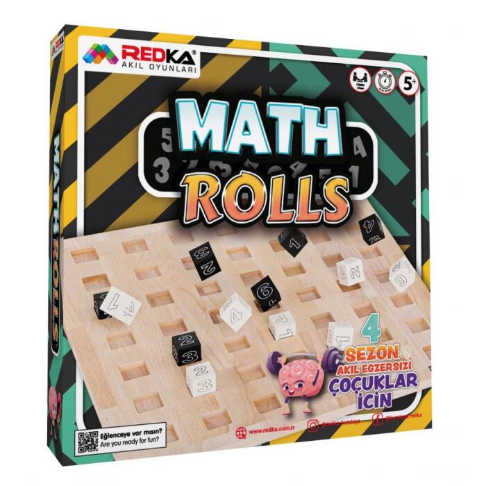 Redka Akıl Oyunları Math Rolls RD5625 - 3