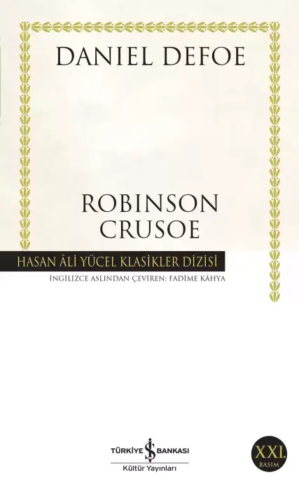 Robinson Crusoe Hasan Ali Yücel Klasikleri - 1