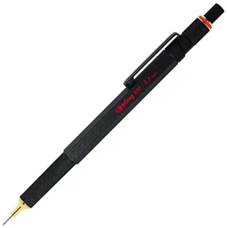 Rotring 800 Mekanik Kurşun Kalem Siyah 0.7 Mm - 1