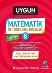 Sadık Uygun Yayınları 8. Sınıf Matematik Üst Düzey Soru Modelleri - Sadık Uygun Yayınları