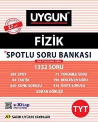 Sadık Uygun Yayınları TYT Fizik Spotlu Soru Bankası - Sadık Uygun Yayınları