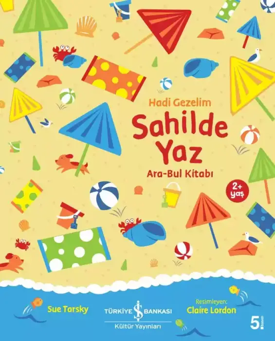 Sahilde Yaz Ara-Bul Kitabı - Hadi Gezelim İş Bankası Kültür Yayınları - 1