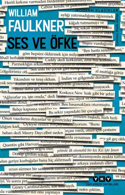 Ses ve Öfke William Faulkner Yapı Kredi Yayınları - 1