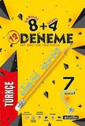 Startfen Yayınları 7. Sınıf Türkçe Elmas Serisi 12 Deneme - Startfen Yayınları