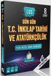 Strateji Yayınları 8. Sınıf LGS Gün Gün T.C. İnkılap Tarihi ve Atatürkçülük Yeni Nesil Soru Bankası - Strateji Yayınları