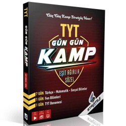 Strateji Yayınları TYT Gün Gün Kamp Kitabı Eşit Ağırlık - Sözel - Strateji Yayınları