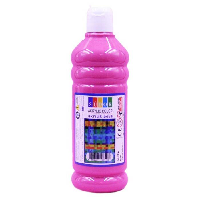 Südor Akrilik Boya 500 ML Pembe - 1