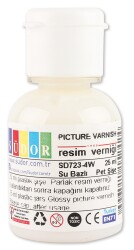 Südor Resim Verniği Su Bazlı 25 ml - Südor