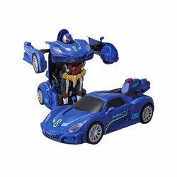 Sunman Oyuncak Transforming Robot Racer Uzaktan Kumandalı Sesli ve Işıklı Robotlar 00090654 - Sunman Oyuncak