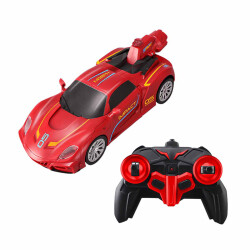 Sunman Oyuncak Transforming Robot Racer Uzaktan Kumandalı Sesli ve Işıklı Robotlar 00090654 - 4