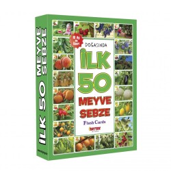 Taba Diytoy İlk 50 Meyve-Sebze Kartları - Diytoy