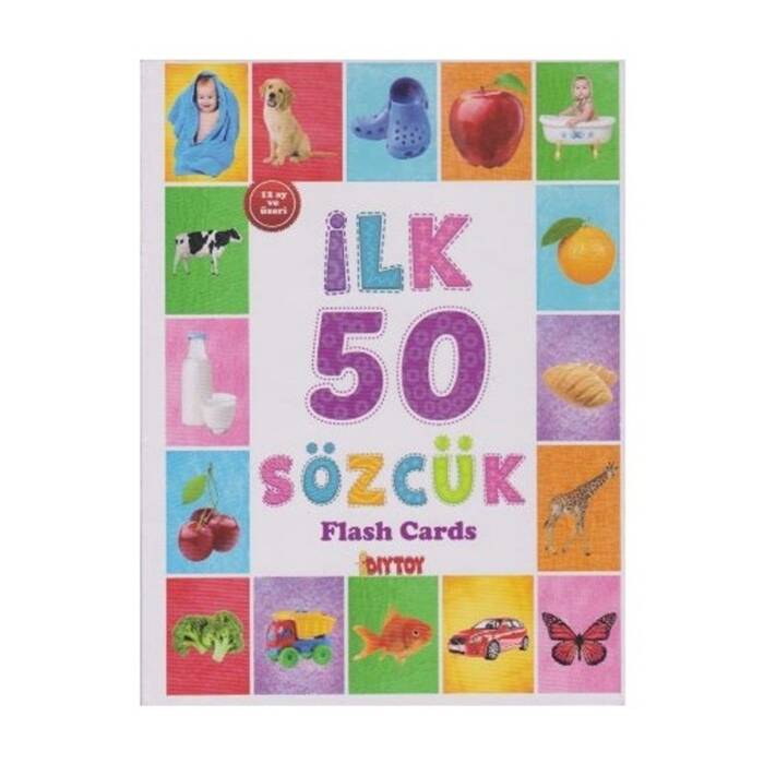 Taba Diytoy İlk 50 Sözcük Flash Kartlar - 1