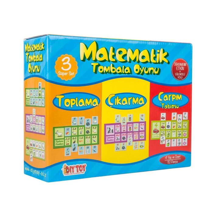 Taba Diytoy Matematik Tombala Oyunu - 3