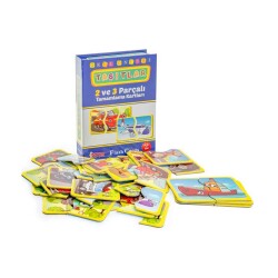 Taba Diytoy Taşıtlar Tamamlama Kartları - Diytoy