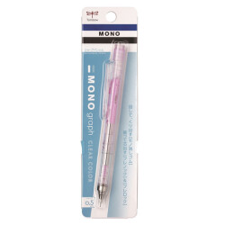 Tombow Mono Graph Versatil Kalem 0.5 Mm Şeffaf Pembe - Tombow