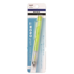 Tombow Versatil Kalem Mono Graph 0.5 Mm Şeffaf Limon - Tombow