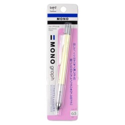 Tombow Versatil Kalem Mono Graph Pastel 0.5 Mm Blisterli Krem Sarı - Tombow