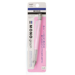 Tombow Versatil Kalem Mono Graph Pastel 0.5 Mm Blisterli Pembe - Tombow