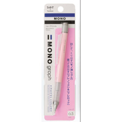 Tombow Versatil Kalem Mono Graph Pastel 0.5 Mm Blisterli Pembe - Tombow