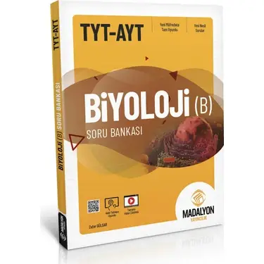 Tyt Ayt Biyoloji B Soru Bankası Madalyon Yayınları - 1