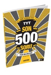 Hız Yayınları TYT Fen Bilimleri Son 500 Soru - Hız Yayınları