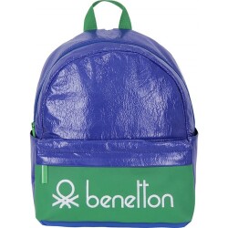 United Colors Of Benetton Anaokulu Çantası 70151 Mavi - Benetton