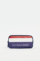 U.S. Polo Lacivert Çizgili Kalem Kutusu PLKLK23137 - U.S. Polo Assn.