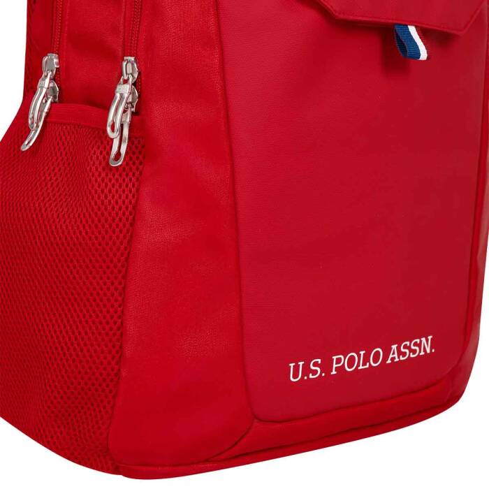 U.S. Polo Kırmızı Okul Çantası PLCAN24183 - 3