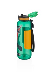 Uzspace Tritan 1200 Ml Water Bottle Green - 2