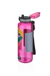 Uzspace Tritan 1200 Ml Water Bottle Pink - 2