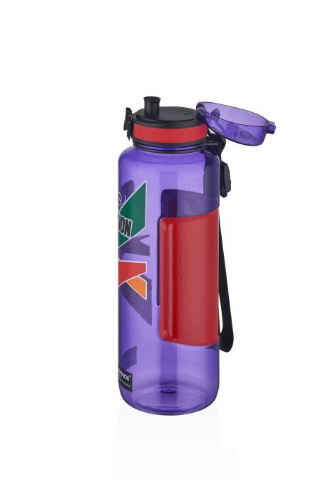 Uzspace Tritan 1200 Ml Water Bottle Purple - 2