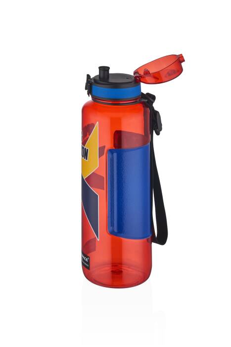 Uzspace Tritan 1200 Ml Water Bottle Red - 2