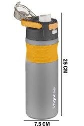 Vagonlife 580 Ml Çelik Matara Gri Vgn033 - 2