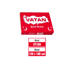 Vatan Bez Bayrak Türk %100 Polyester 120x180 - Vatan Bayrak