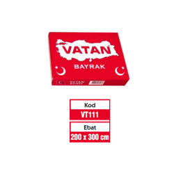 Vatan Bez Bayrak Türk %100 Polyester 200x300 - Vatan Bayrak