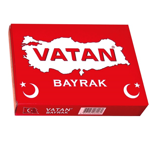 Vatan Masa Bayrağı Polyester 20x30 VT101 - 1